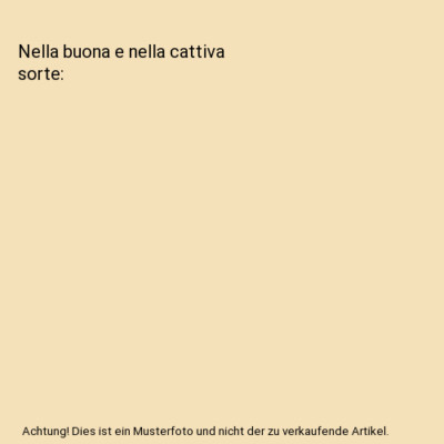 Nella buona e nella cattiva sorte, Di Guardo Marina