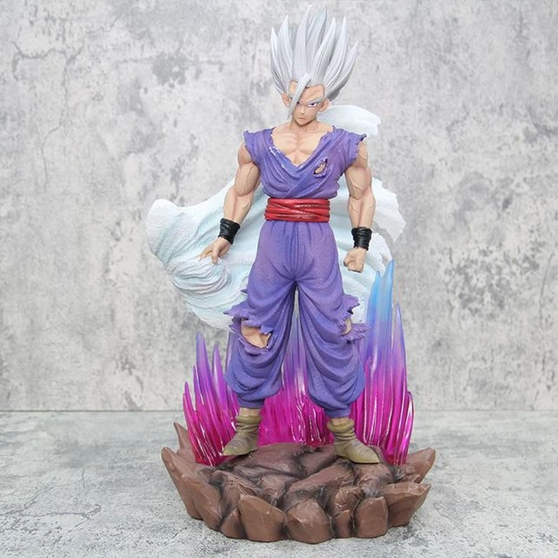 20cm dragon ball filme versão cape gohan deus branco de alta qualidade  animação periféricos figura modelo ornamentos coleção presentes - AliExpress