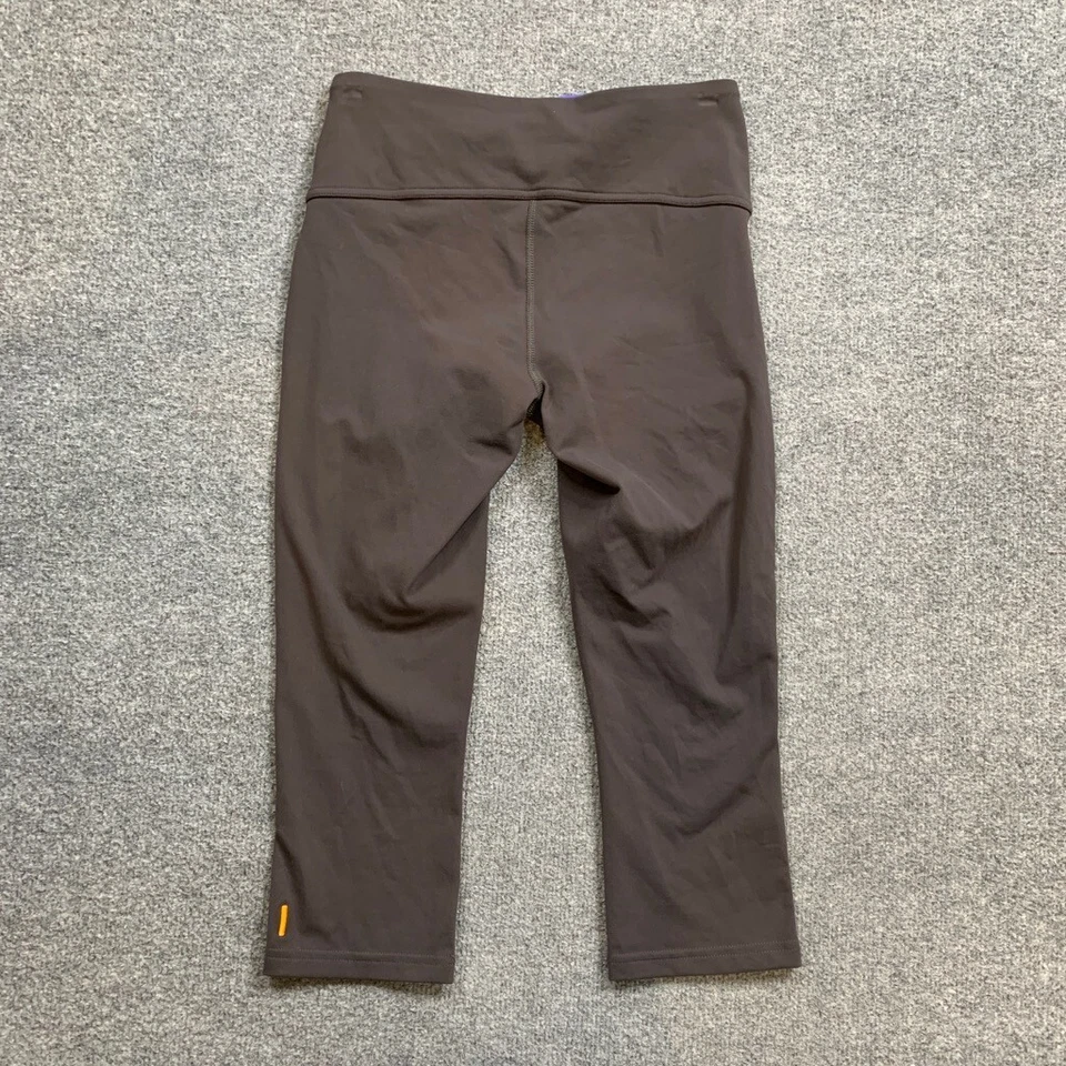 Lucy Leggings Mujer S Pequeño Gris Púrpura Banda Powermax Capri Cintura Elástica Foto 3 de 4