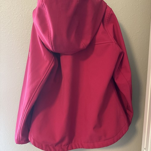 Michael Kors Girls Pink Hooded Zip-Up Jacket Sz 7/8 - Picture 2 of 8