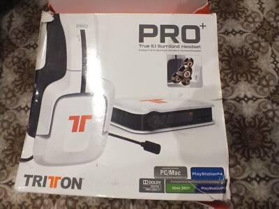 Tritton Pro + True 5.1 Surround Headset Gaming Stereo Kopfhörer Play PS4 PC MAC