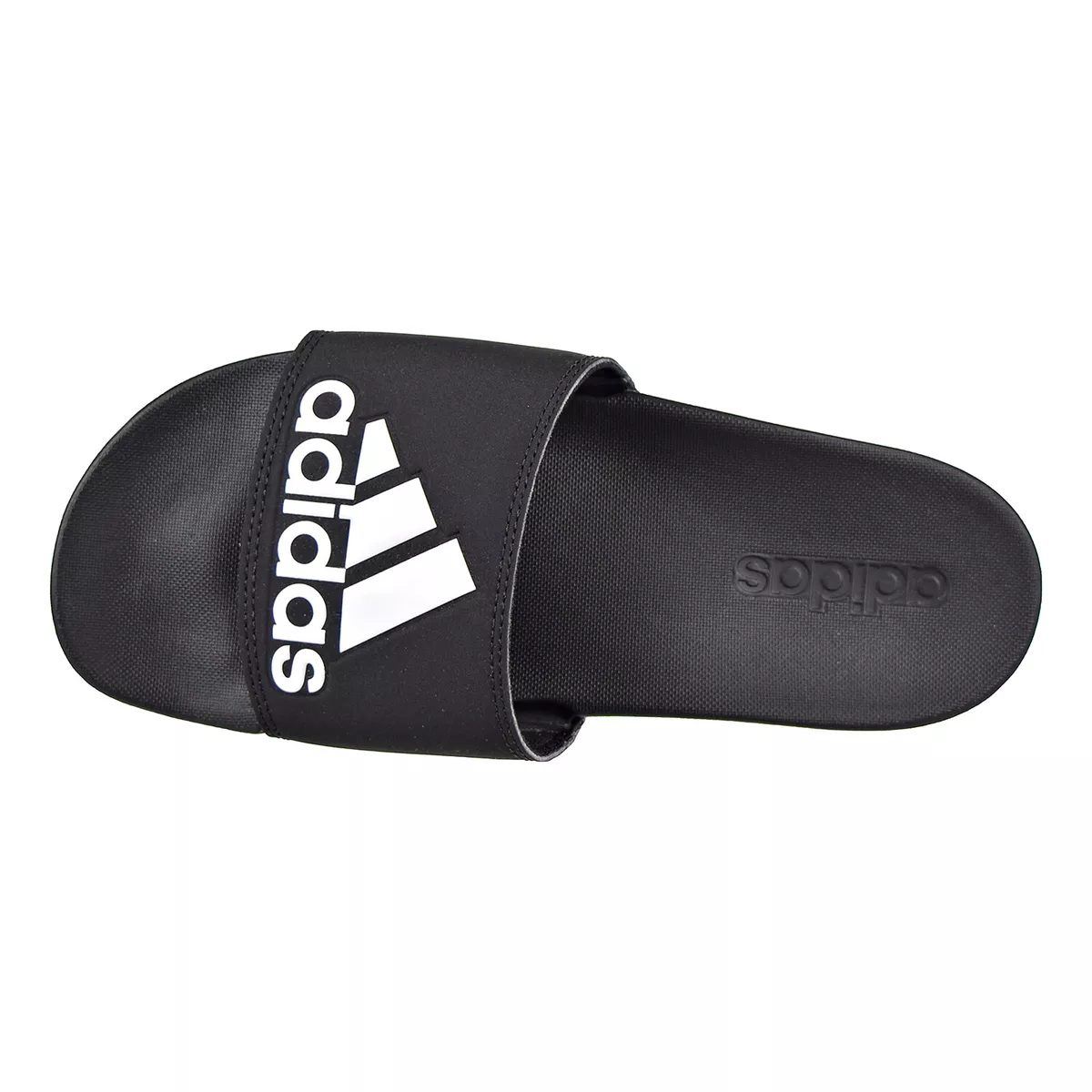 Máxima Fresco hipocresía Adidas Adilette Comfort Mens Slide Sandals Black CG3425 | eBay