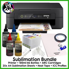 Sublimation Bundle: Epson XP-2200 All-in-1 (Various Bundle Options)