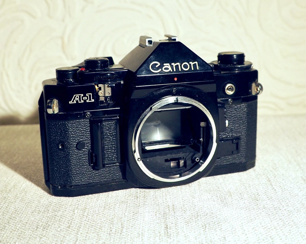 3969 Canon キャノン A-1 + CANON LENS FD 50mm F1.4 フィルムカメラ