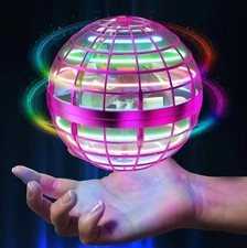 Flying Orb Ball Boomerang Spinner Kids Mini Drone Magic UFO Boys Girls Fun Gifts