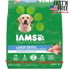 [HOT SALE] Iams Proactive Health Adult Dog Dry Food for Large Breed - 30lbs, NEW