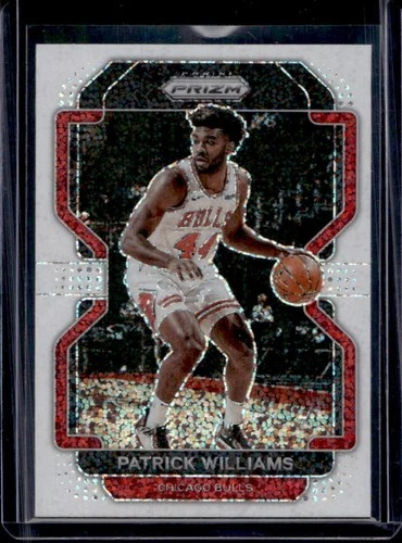 2021-22 Panini Prizm Patrick Williams SSP White Sparkle #6 Bulls