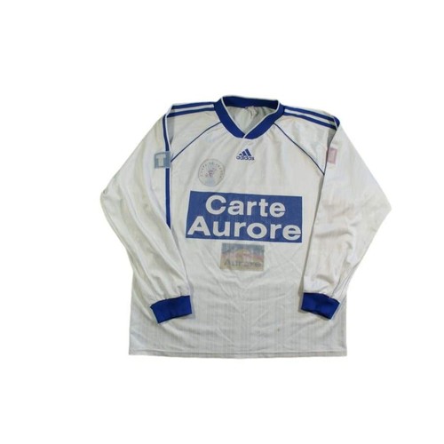 Maillot COUPE DE FRANCE porté n°11 ADIDAS vintage football shirt bleu SFR XL