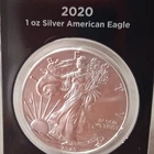 U.S. Mint 2020 American Eagle 1 oz .999 Silver $1 Fine Silver Bullion Coin