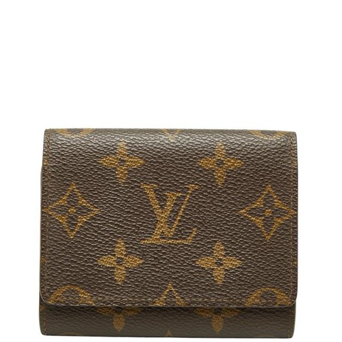 Louis Vuitton Monogram Envelope Card Case M62920 Brown