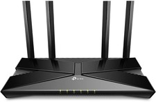 TP-Link Smart WiFi 6 Router (Archer AX10) – 4 Gigabit LAN Ports, Dual Black 