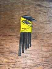 Snap On Tools Bhs13a L Shaped Hex Ball Standard Wrench Set Read
