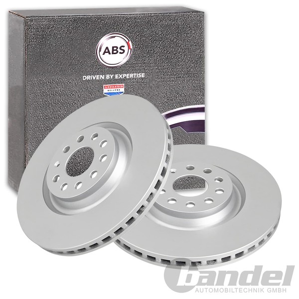 2X A.B.S. Bremsscheiben 340Mm Vorne Passend FüR Audi A3 Q2 Q3 TT Cupra Ateca-image
