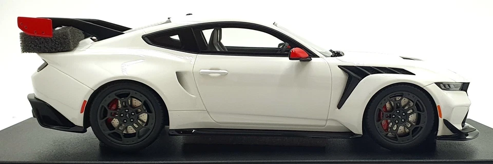 GT Spirit 1/18 Scale Resin GT956 - Ford Mustang GTD - White - Image 3 of 4