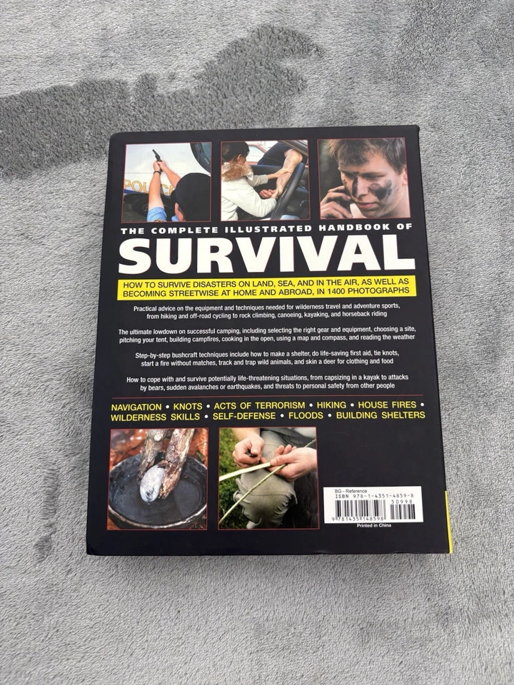 The Complete Illustrated Handbook of Survival by Akkermans How to Disasters - Imagem 2 de 4