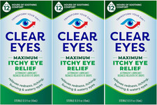 Maximum Itchy Eye Relief Eye Drops, 0.5 Fl Oz Pack of 3 