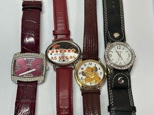 Lot 4 Women s Watches Timex Disney Lion King Sutton NY Vegas Embassy Quartz