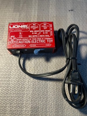 Lionel 4550 Hobby Transformer -  AC/DC 6W -  Tested Works -  Model Train Power