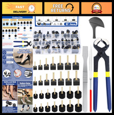 Shoe Repair Tools for Women - Skid Resistant Stiletto Heel Caps, 8-12mm Dowels