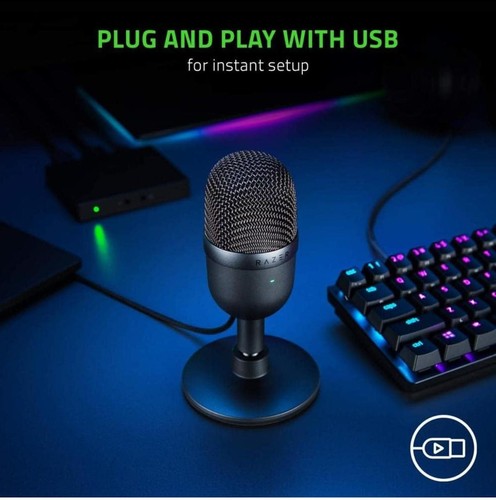 Razer Seiren X USB mikrofon strumieniowy: profesjonalny odbiór superkardiodu - Zdjęcie 12 z 19