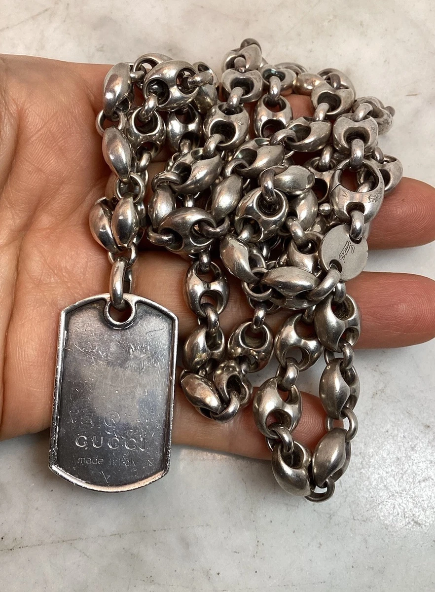 Gucci Chain Sterling Silver Fine Jewelry for Sale | Shop Designer