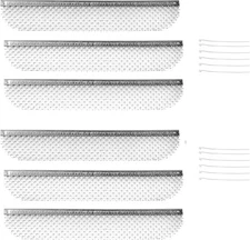 RVGUARD RV Flying Insect Screen Bug for Dometic Fridges 8.1 x 6 Pack 