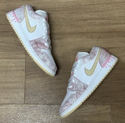 Size 4.5 - Air Jordan Air Jordan 1 Low GS 'Strawberry Ice Cream' CW7104-601