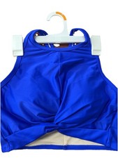 NWT Shade  Shore Blue Bikini Top Size Small
