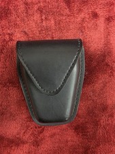 Vintage Safariland Model 190 Single Handcuff Case Police Duty Pouch Black
