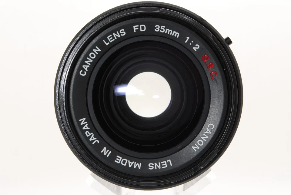 [CASI COMO NUEVO] Lente Canon FD 35mm f2 S.S.C SSC Gran Angular Prime MF de Japón Foto 3 de 4