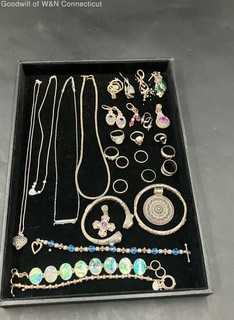 29 Piece 925 Sterling Silver Jewelry Lot 255.48g
