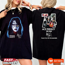 Ace Frehley 1951-2025 Signature Legendary T-Shirt