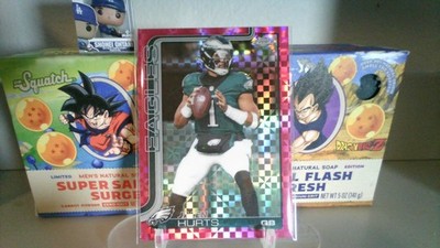 #247 Jalen Hurts 2025 Topps Chrome Pink,Lime,PP, Xfractor, Refractor, Base