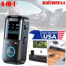 GT69 Long-lasting battery life Digital Display 4-in-1 Bluetooth Adapter for MP3