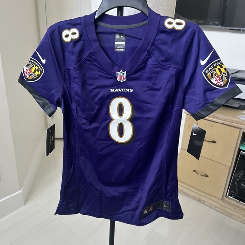 Nike Women’s Baltimore Ravens Lamar Jackson Jersey Sz Small Purple NWT #8