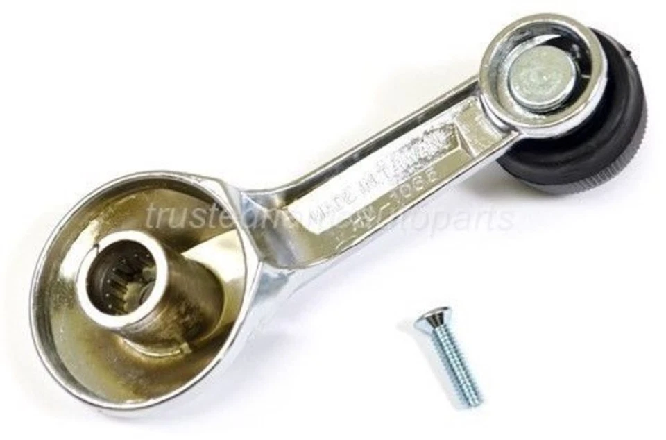 fits 1972 to 1973 Ford LTD Maverick Mustang Ranchero Window Crank Handle Chrome Foto 2 de 2