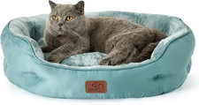 Dog Beds for Small Dogs - round Cat Beds for Indoor Cats, Washable Pet Bed for P