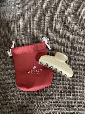 ALEXANDRE DE PARIS Vendome Hair Clip Gold | eBay