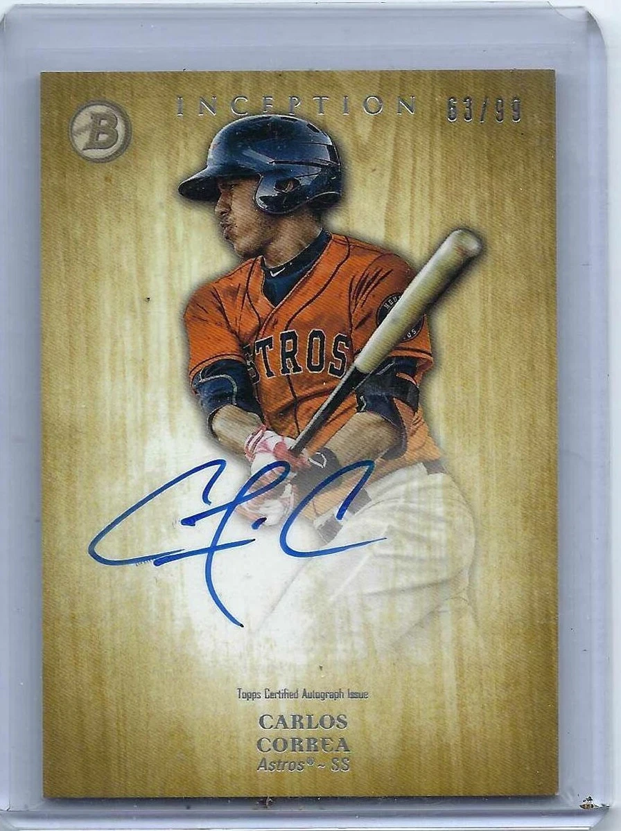 2014 Bowman Inception - Carlos Correa #PA-CC for sale | eBay