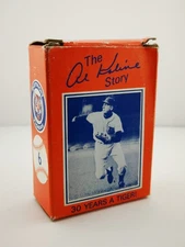 1983 Al Kaline Story Factory Box Set “Mr Tiger" Detroit Tigers Open Box