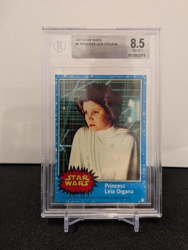 1977 Topps Star Wars #5 Princess Leia Organa — BGS 8.5