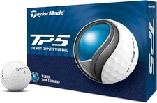 Taylor Made TP5 Golf Balls (White, 12pk) 1dz 2024 NEW