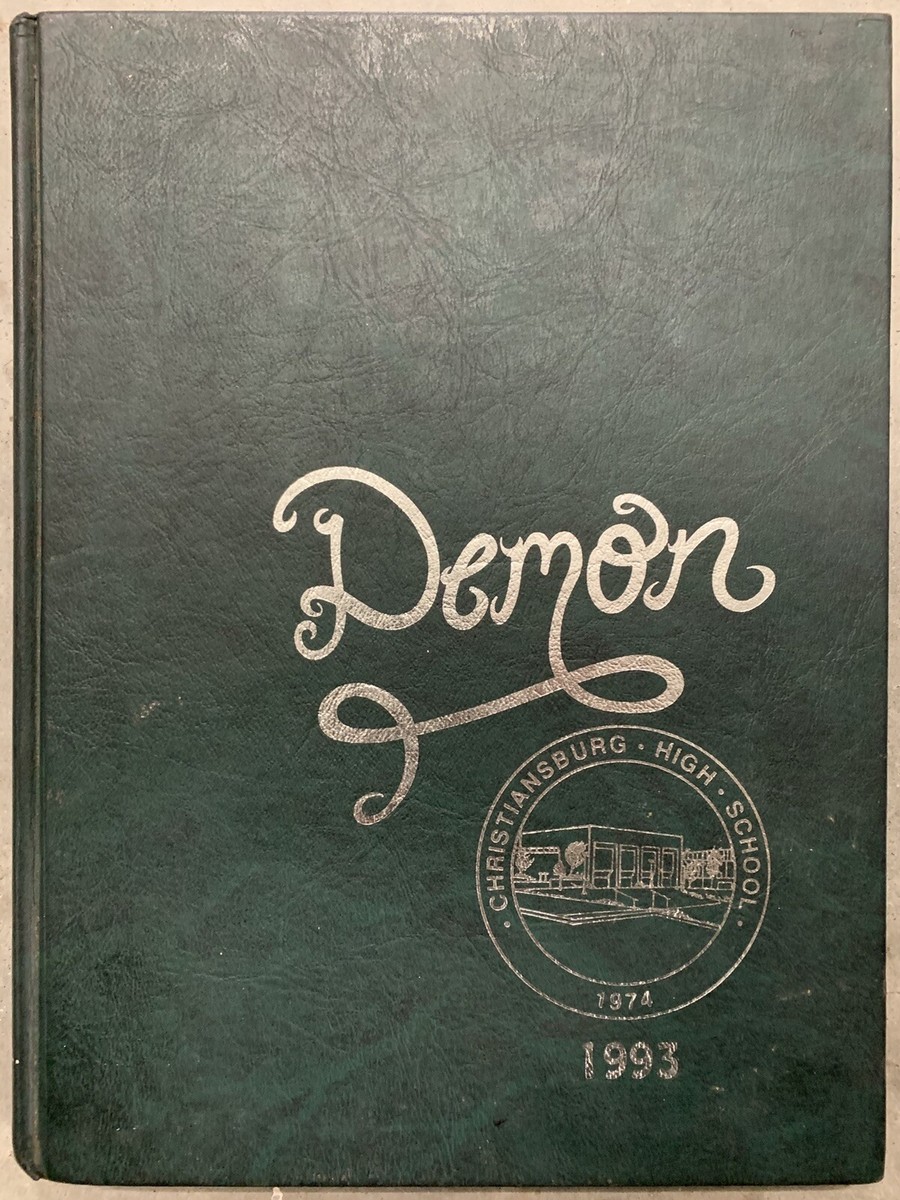 1993 CHRISTIANSBURG HIGH SCHOOL YEARBOOK, THE DEMON