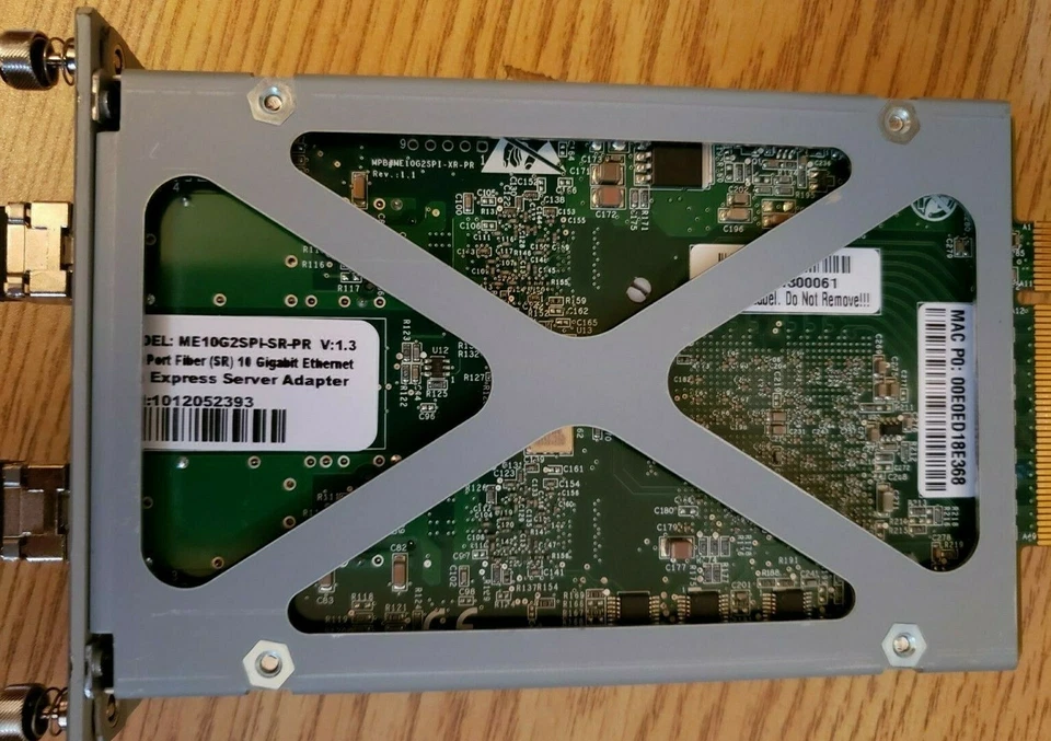 CHECK POINT P-30 1ME10G2SPi-SR-PR V: 1.3 10G PORT FIBER ethernet card - Image 3 of 4