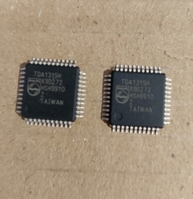 2 x NEU Philips TDA1315H Digitale Audio-Ein-/Ausgangsschaltung QFP44 IC