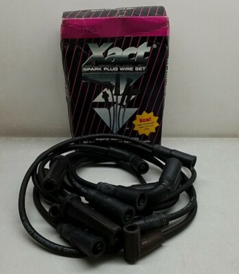 3125 Xact Superior Spark Plug Wire Set 7mm Black Hi-Temp Xact 9514