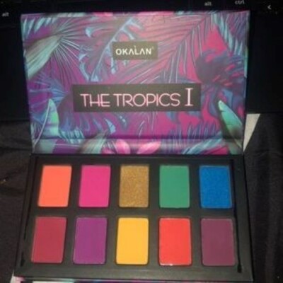 The Tropics Eyeshadow Palette by Okalan
