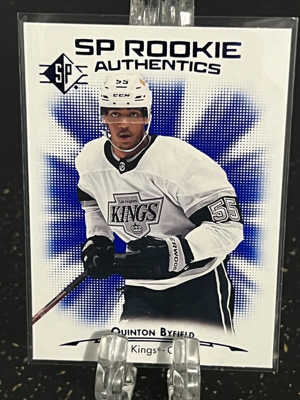 QUINTON BYFIELD      2021-22 Upper Deck SP Hockey     #127     ROOKIE AUTHENTICS