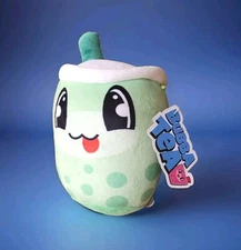 ~*w/Tags!* Good Stuff BUBBA TEA Plush Toy Stuffed Animal Doll Green 7"~