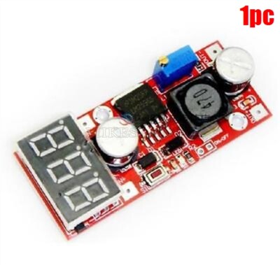 Dc Adjustable LM2596 Buck With Voltmeter Step Down Voltage Regulator Converte lm